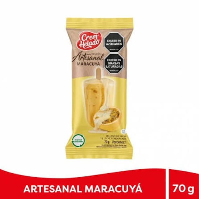 Helado de Maracuya.