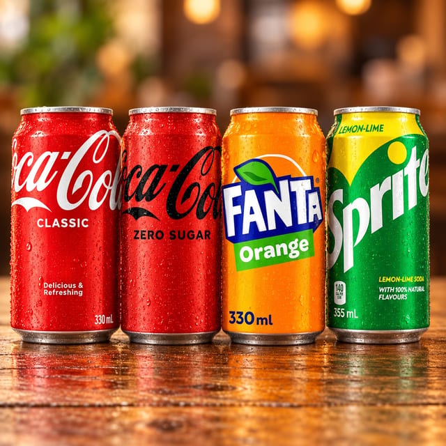 Productos CocaCola.