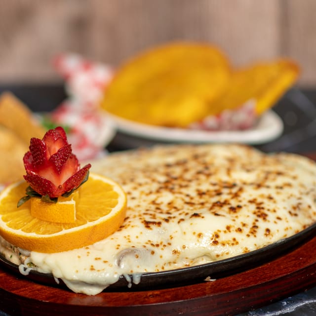 Pechuga Gratinada 10oz.