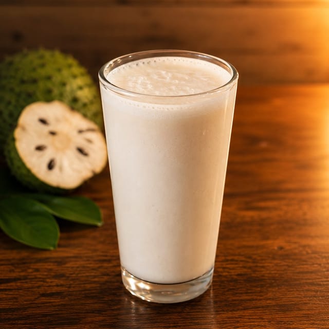 Guanabana en Leche.