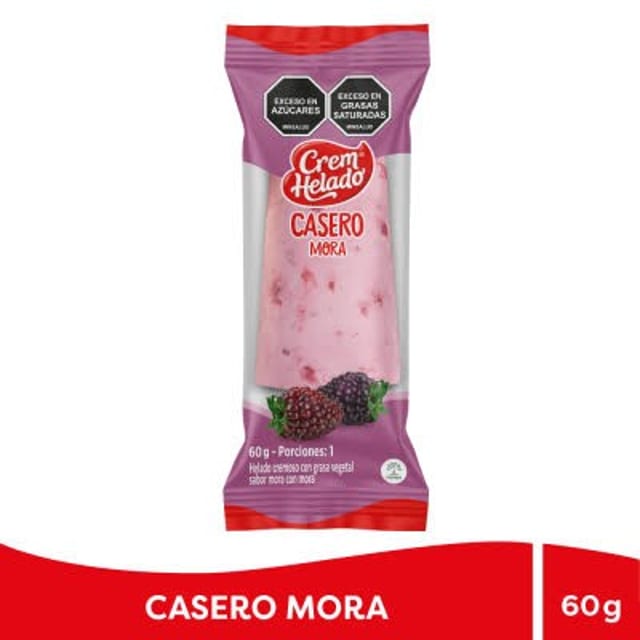 Helado de Mora.